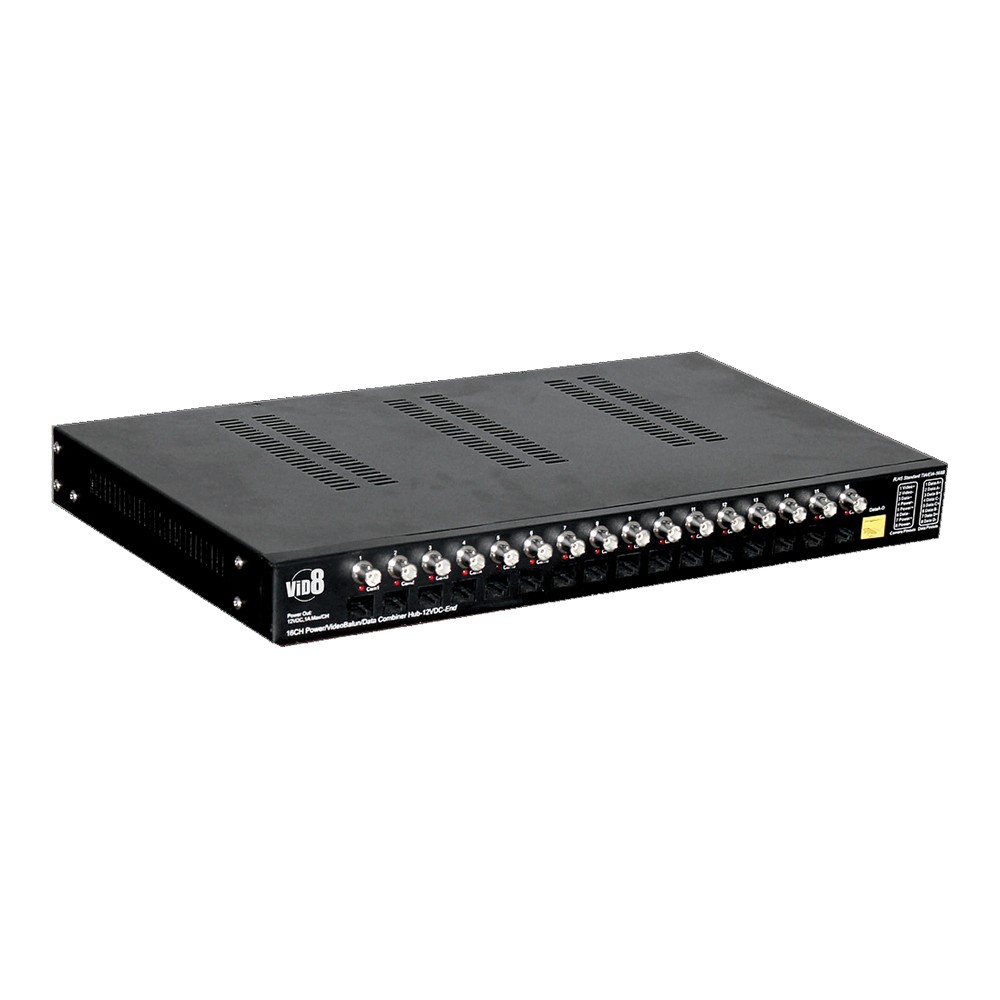 Balun 16CH - Rack de Conversores