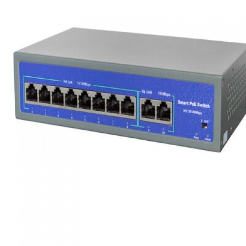 Switch PoE 8 Portas